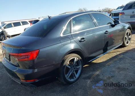 2017 Audi A4 2.0T Premium from USA, damaged, VIN WAUENAF4XHN036636